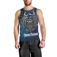 Personalized Finland Drakkar Vikings Men Tank Top Suomi Viking Warrior