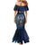 Personalized Finland Drakkar Vikings Mermaid Dress Suomi Viking Warrior