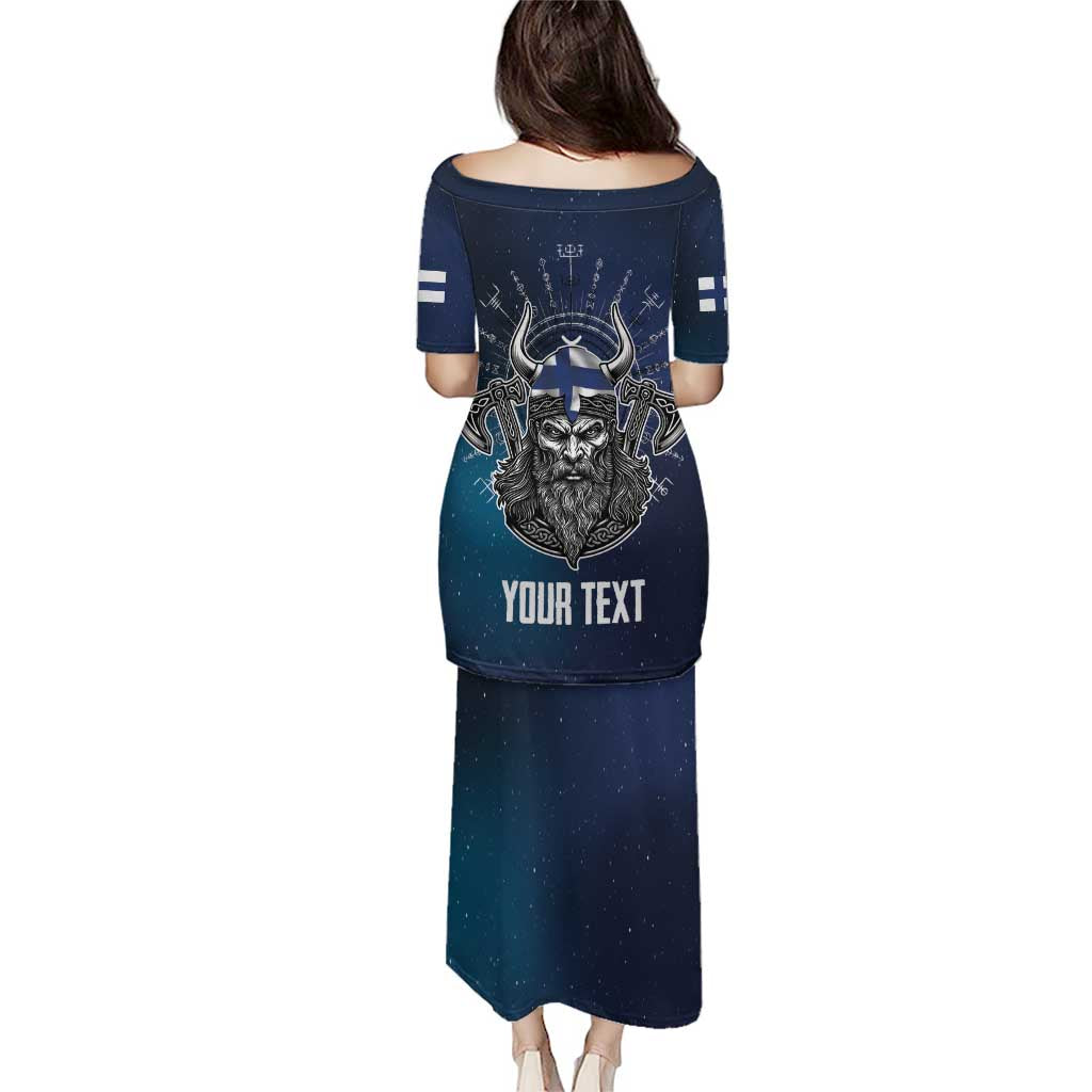 Personalized Finland Drakkar Vikings Puletasi Suomi Viking Warrior