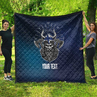 Personalized Finland Drakkar Vikings Quilt Suomi Viking Warrior