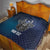 Personalized Finland Drakkar Vikings Quilt Suomi Viking Warrior
