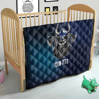 Personalized Finland Drakkar Vikings Quilt Suomi Viking Warrior
