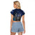Personalized Finland Drakkar Vikings Raglan Cropped T Shirt Suomi Viking Warrior