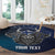 Personalized Finland Drakkar Vikings Round Carpet Suomi Viking Warrior
