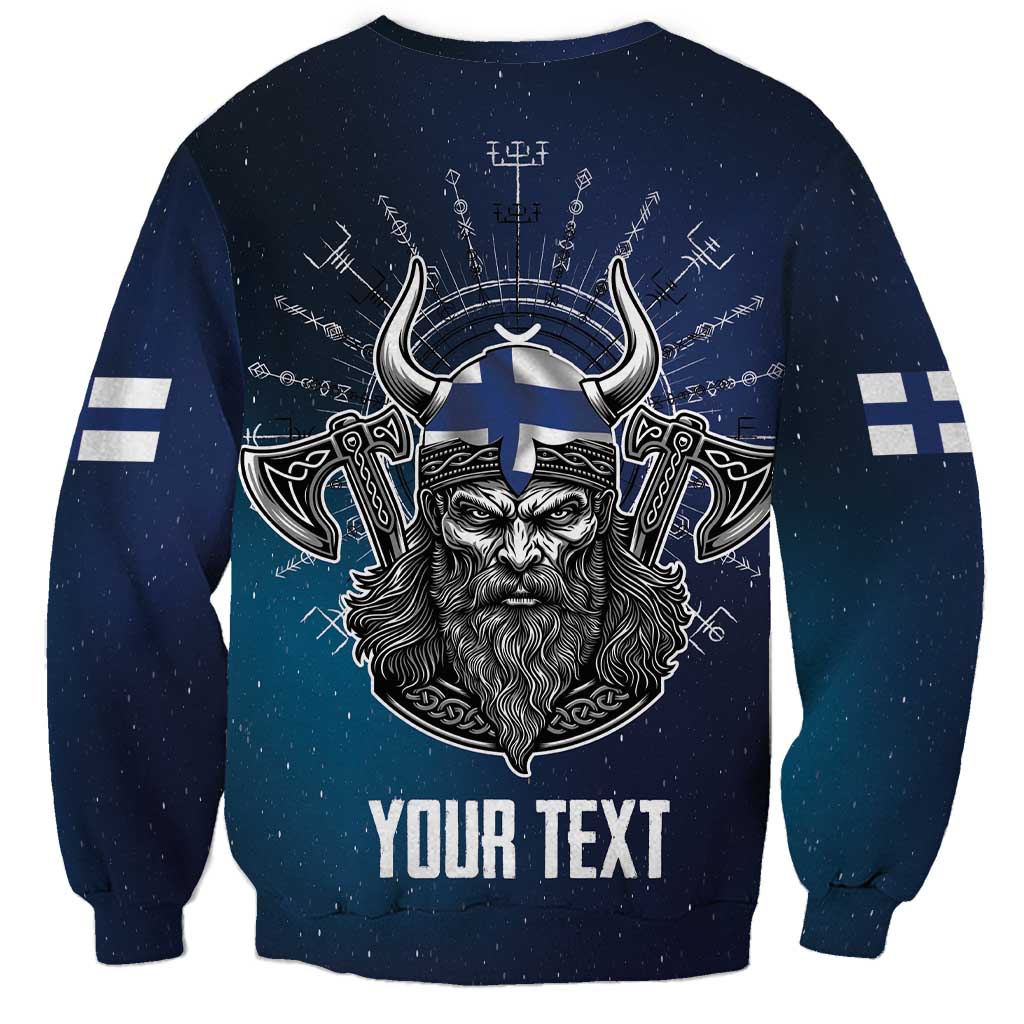 Personalized Finland Drakkar Vikings Sweatshirt Suomi Viking Warrior