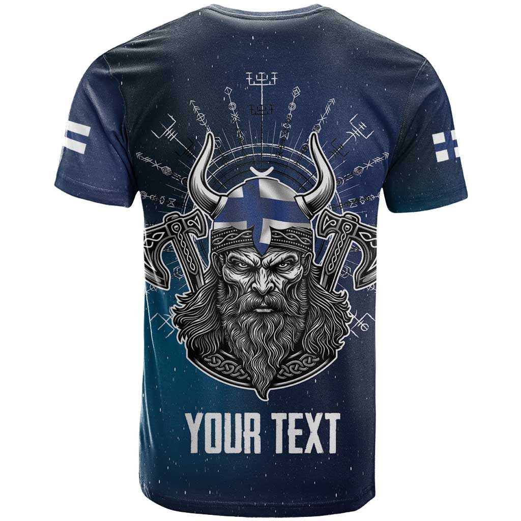 Personalized Finland Drakkar Vikings T Shirt Suomi Viking Warrior