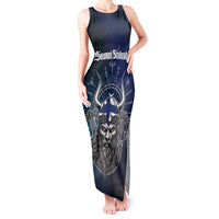 Personalized Finland Drakkar Vikings Tank Maxi Dress Suomi Viking Warrior