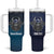 Personalized Finland Drakkar Vikings Tumbler With Handle Suomi Viking Warrior