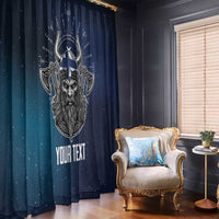 Personalized Finland Drakkar Vikings Window Curtain Suomi Viking Warrior