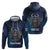 Personalized Finland Drakkar Vikings Zip Hoodie Suomi Viking Warrior