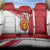 Personalized Norway Coat of Arms Back Car Seat Cover Golden Lion