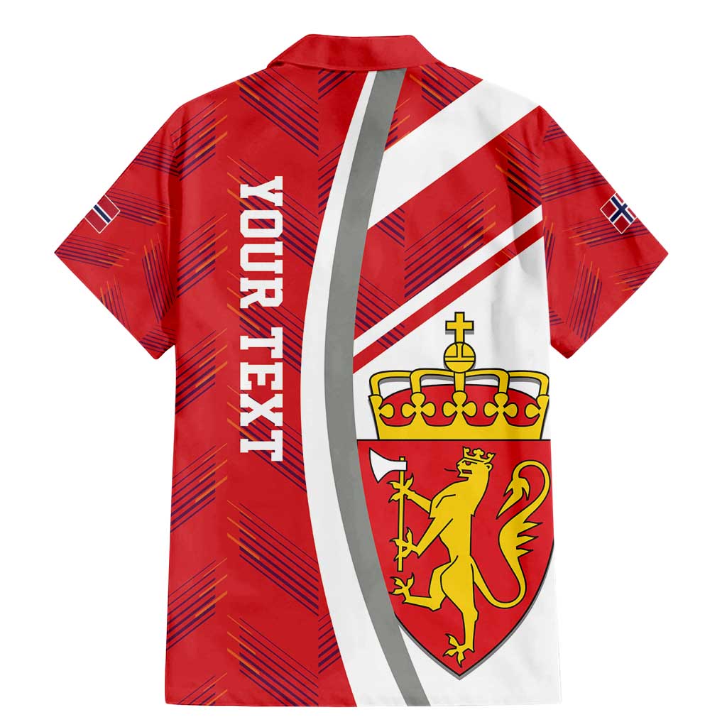 Personalized Norway Coat of Arms Family Matching Mermaid Dress and Hawaiian Shirt Golden Lion