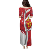 Personalized Norway Coat of Arms Family Matching Puletasi and Hawaiian Shirt Golden Lion