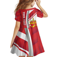 Personalized Norway Coat of Arms Family Matching Tank Maxi Dress and Hawaiian Shirt Golden Lion