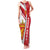 Personalized Norway Coat of Arms Family Matching Tank Maxi Dress and Hawaiian Shirt Golden Lion