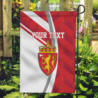 Personalized Norway Coat of Arms Garden Flag Golden Lion