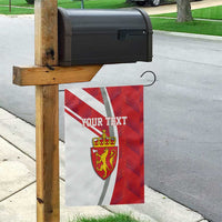 Personalized Norway Coat of Arms Garden Flag Golden Lion