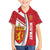 Personalized Norway Coat of Arms Kid Hawaiian Shirt Golden Lion