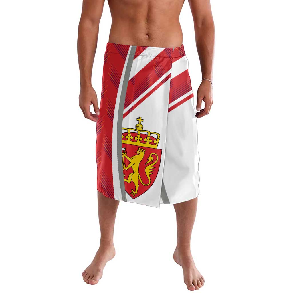 Personalized Norway Coat of Arms Lavalava Golden Lion