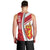 Personalized Norway Coat of Arms Men Tank Top Golden Lion