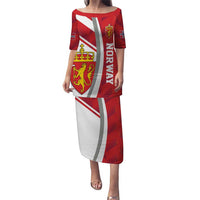 Personalized Norway Coat of Arms Puletasi Golden Lion