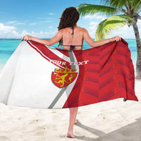 Personalized Norway Coat of Arms Sarong Golden Lion