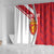 Personalized Norway Coat of Arms Shower Curtain Golden Lion