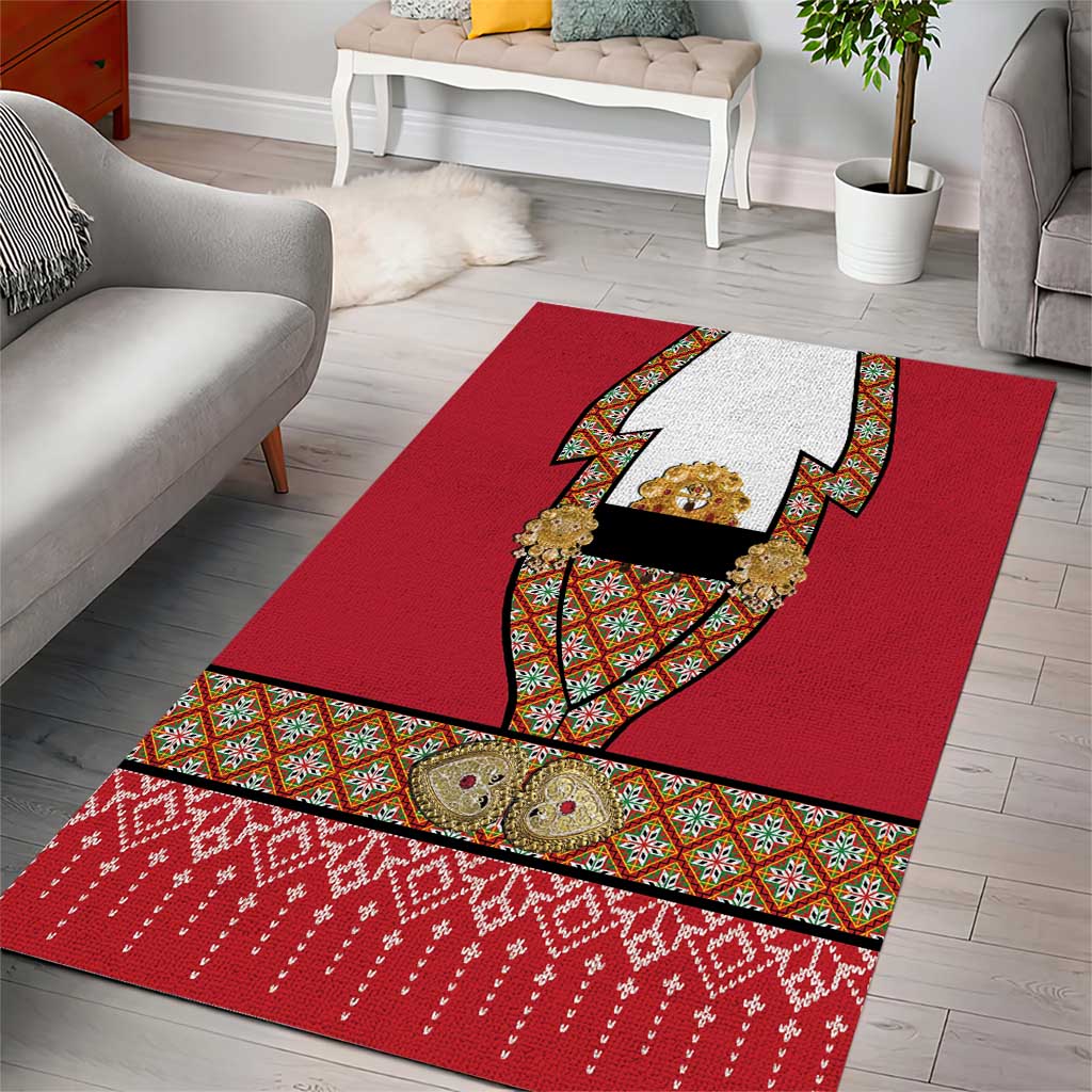 Norway Constitution Day Area Rug Norwegian bunads