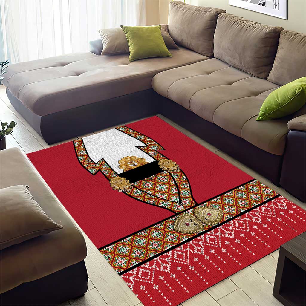 Norway Constitution Day Area Rug Norwegian bunads