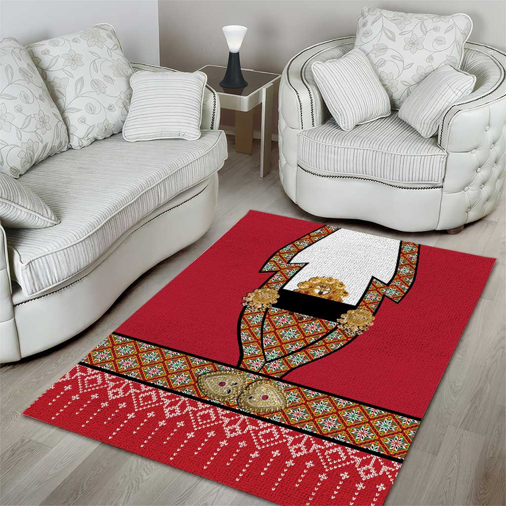 Norway Constitution Day Area Rug Norwegian bunads