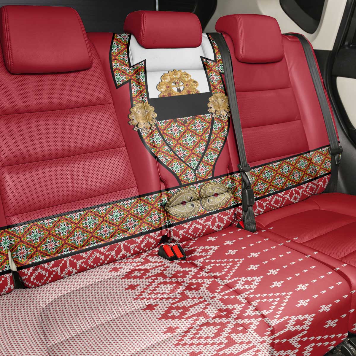 Norway Constitution Day Back Car Seat Cover Norwegian bunads