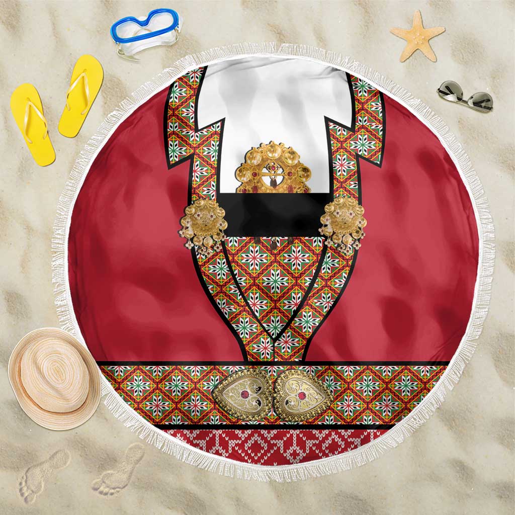 Norway Constitution Day Beach Blanket Norwegian bunads