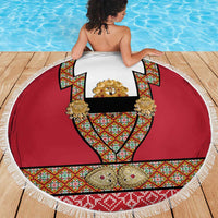 Norway Constitution Day Beach Blanket Norwegian bunads