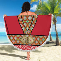 Norway Constitution Day Beach Blanket Norwegian bunads