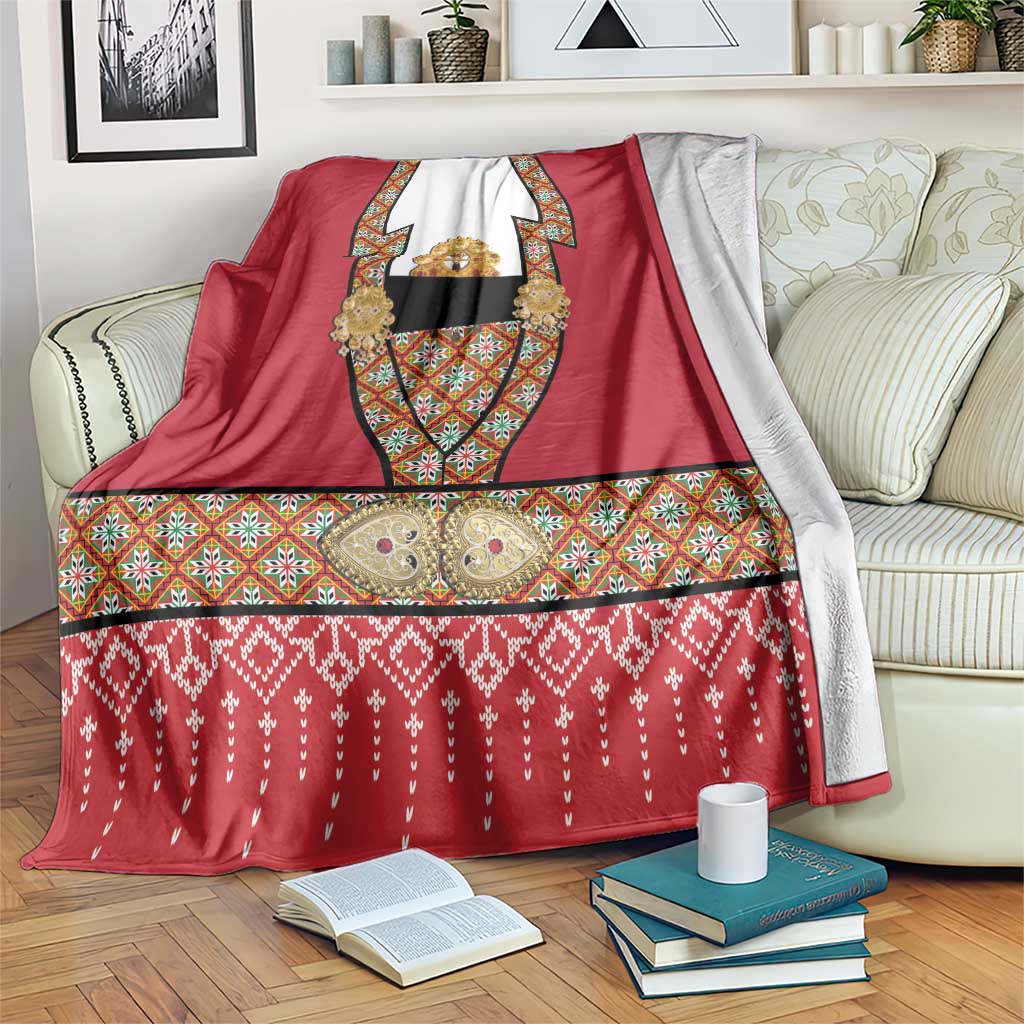 Norway Constitution Day Blanket Norwegian bunads