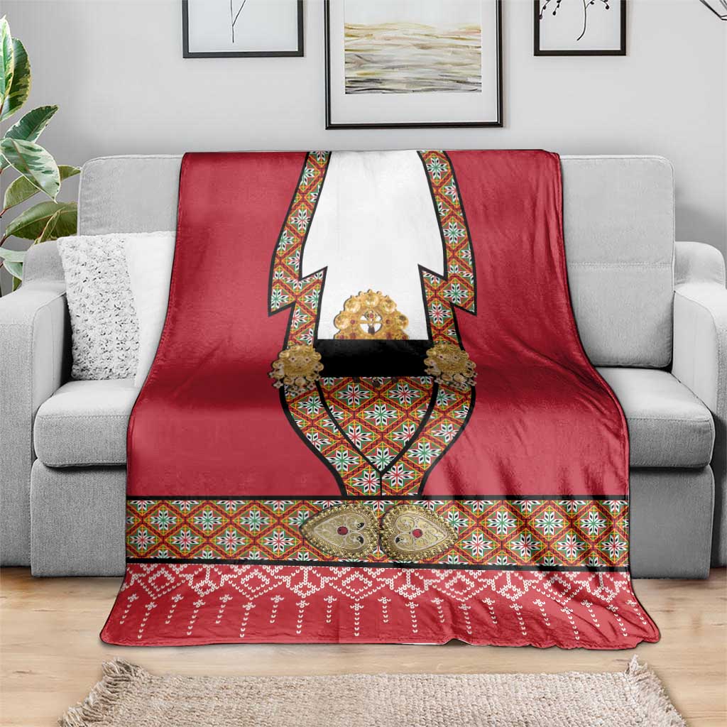 Norway Constitution Day Blanket Norwegian bunads