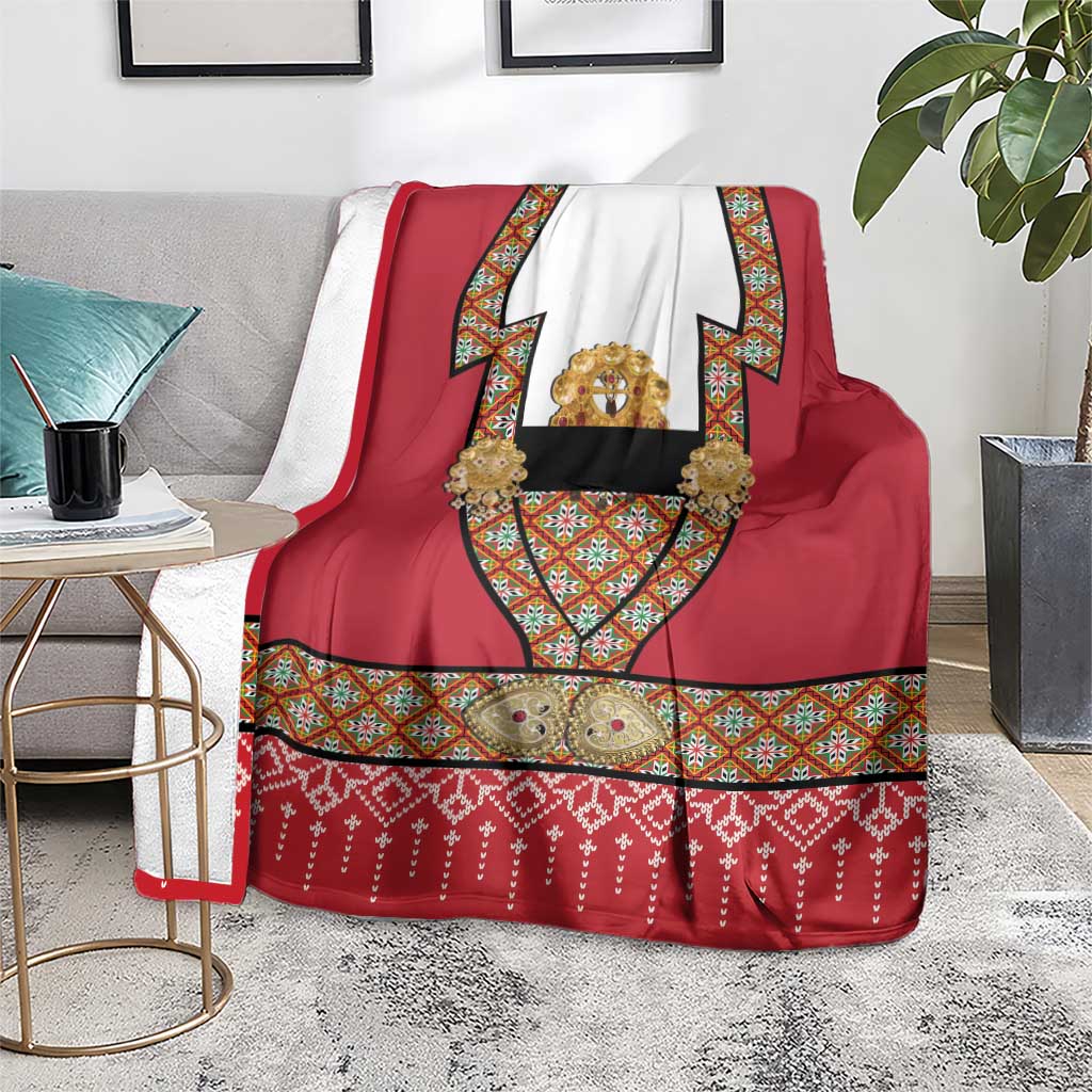 Norway Constitution Day Blanket Norwegian bunads
