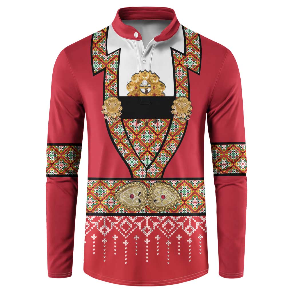 Norway Constitution Day Button Sweatshirt Norwegian bunads