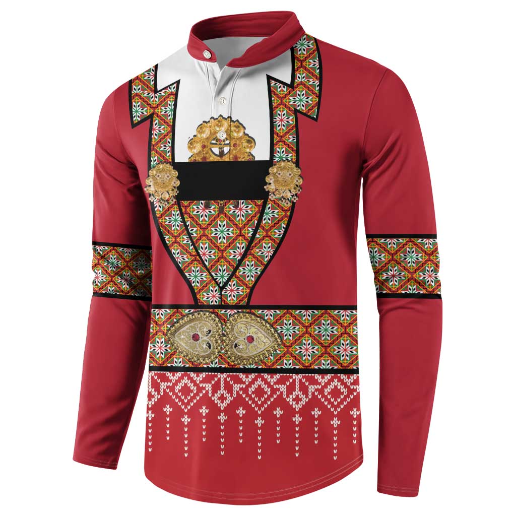 Norway Constitution Day Button Sweatshirt Norwegian bunads