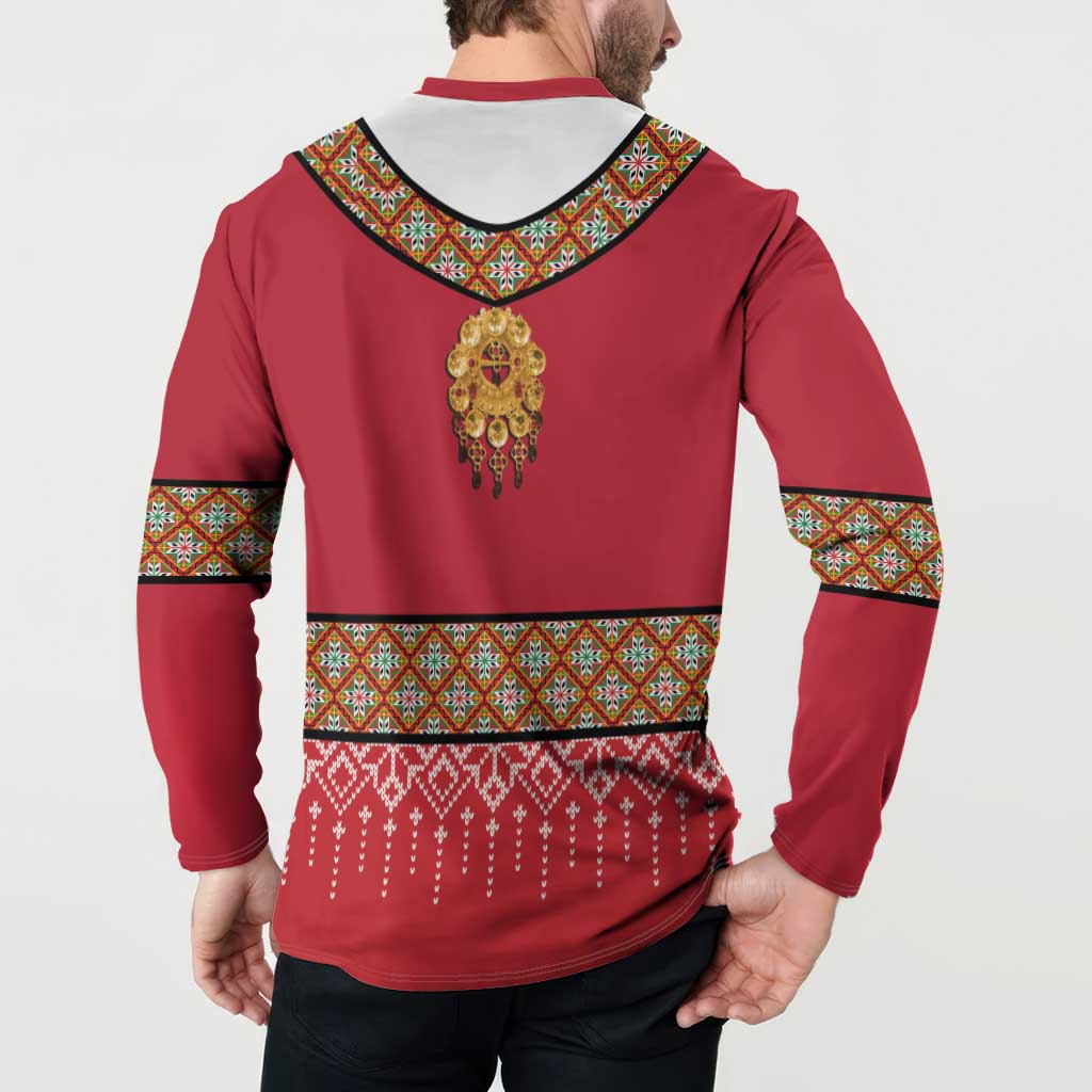 Norway Constitution Day Button Sweatshirt Norwegian bunads