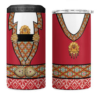 Norway Constitution Day 4 in 1 Can Cooler Tumbler Norwegian bunads