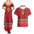 Norway Constitution Day Couples Matching Summer Maxi Dress and Hawaiian Shirt Norwegian bunads