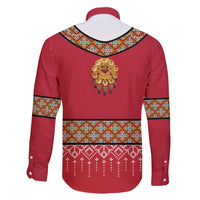 Norway Constitution Day Family Matching Long Sleeve Bodycon Dress and Hawaiian Shirt Norwegian bunads