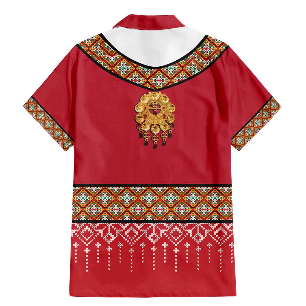 Norway Constitution Day Family Matching Mermaid Dress and Hawaiian Shirt Norwegian bunads