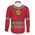 Norway Constitution Day Family Matching Off The Shoulder Long Sleeve Dress and Hawaiian Shirt Norwegian bunads