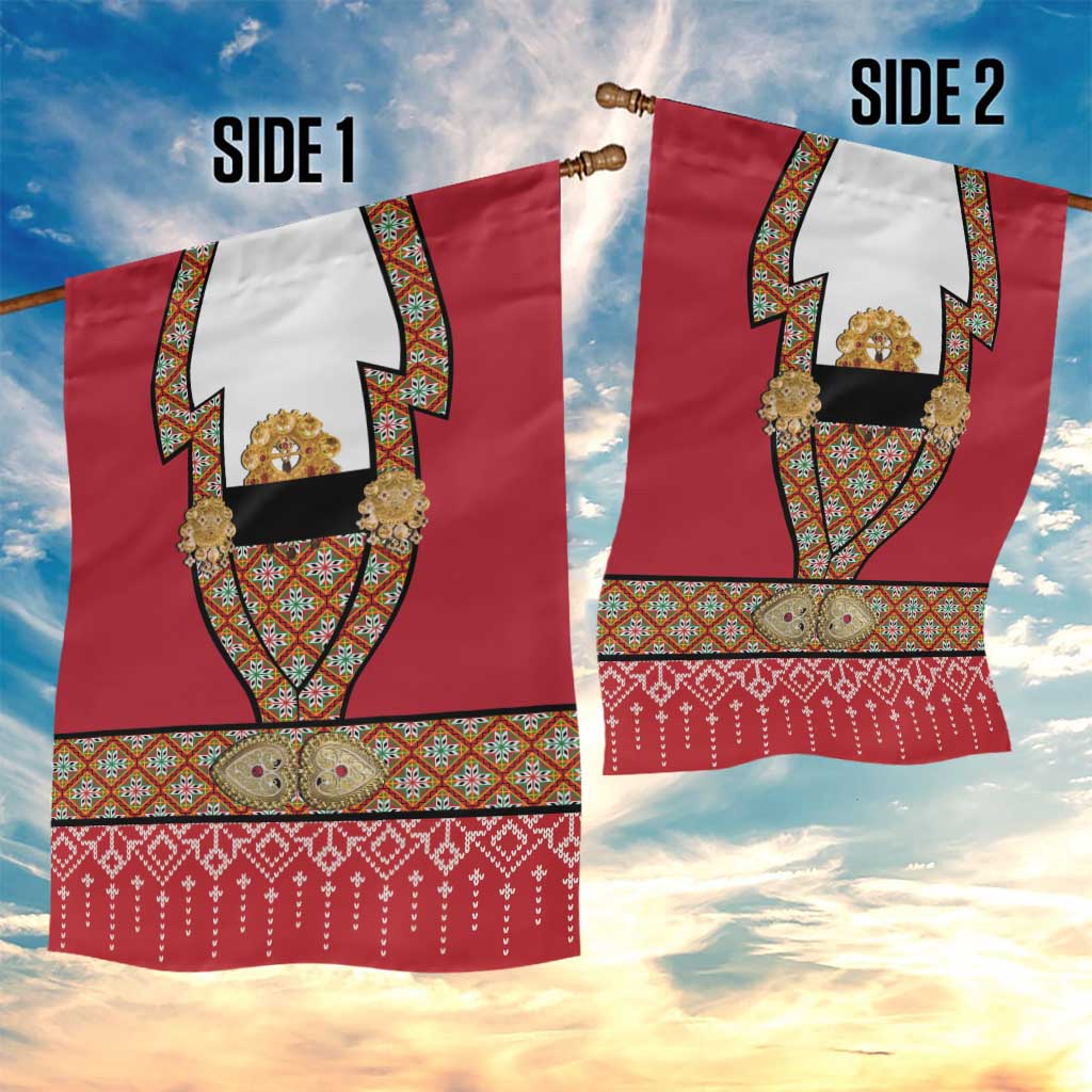 Norway Constitution Day Garden Flag Norwegian bunads