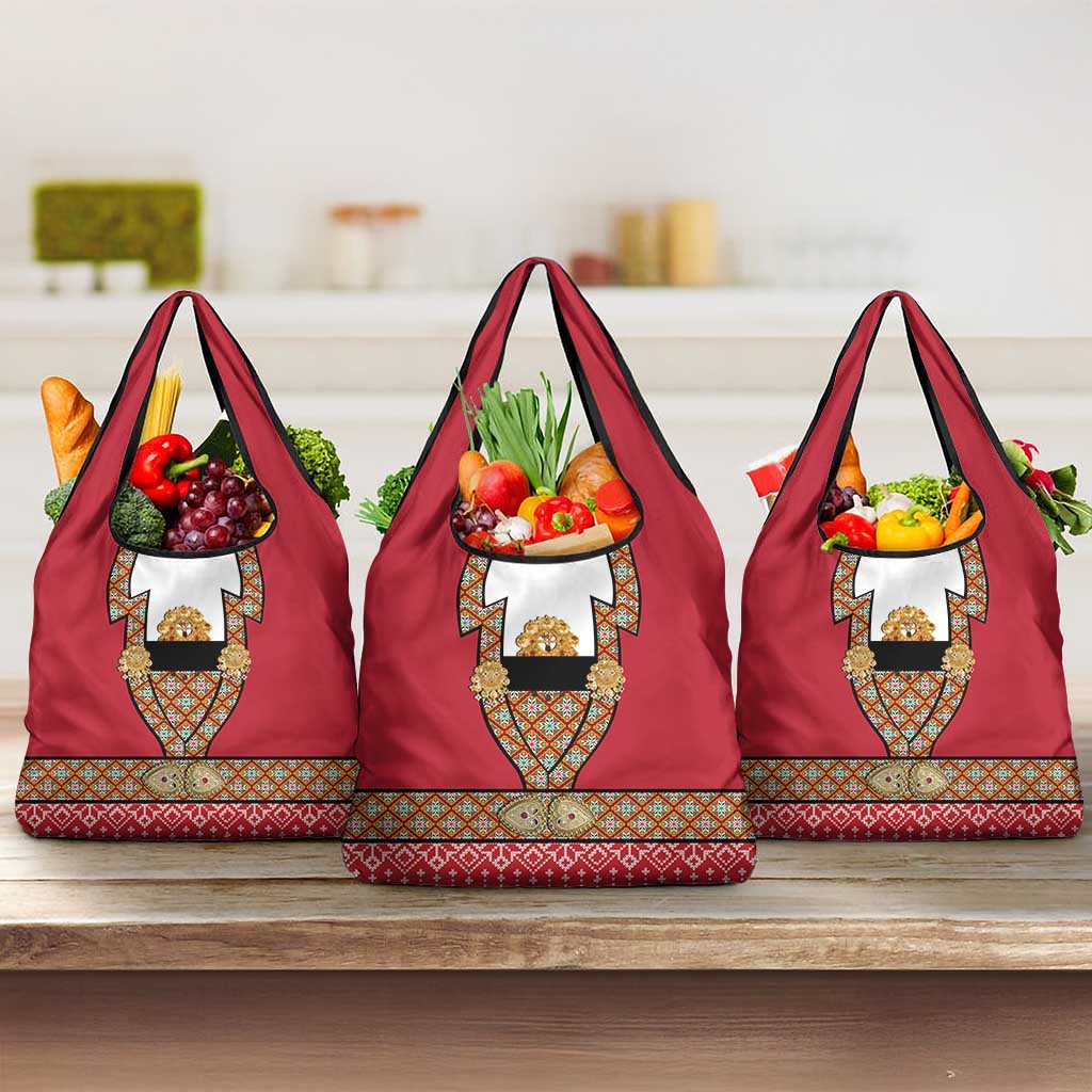 Norway Constitution Day Grocery Bag Norwegian bunads