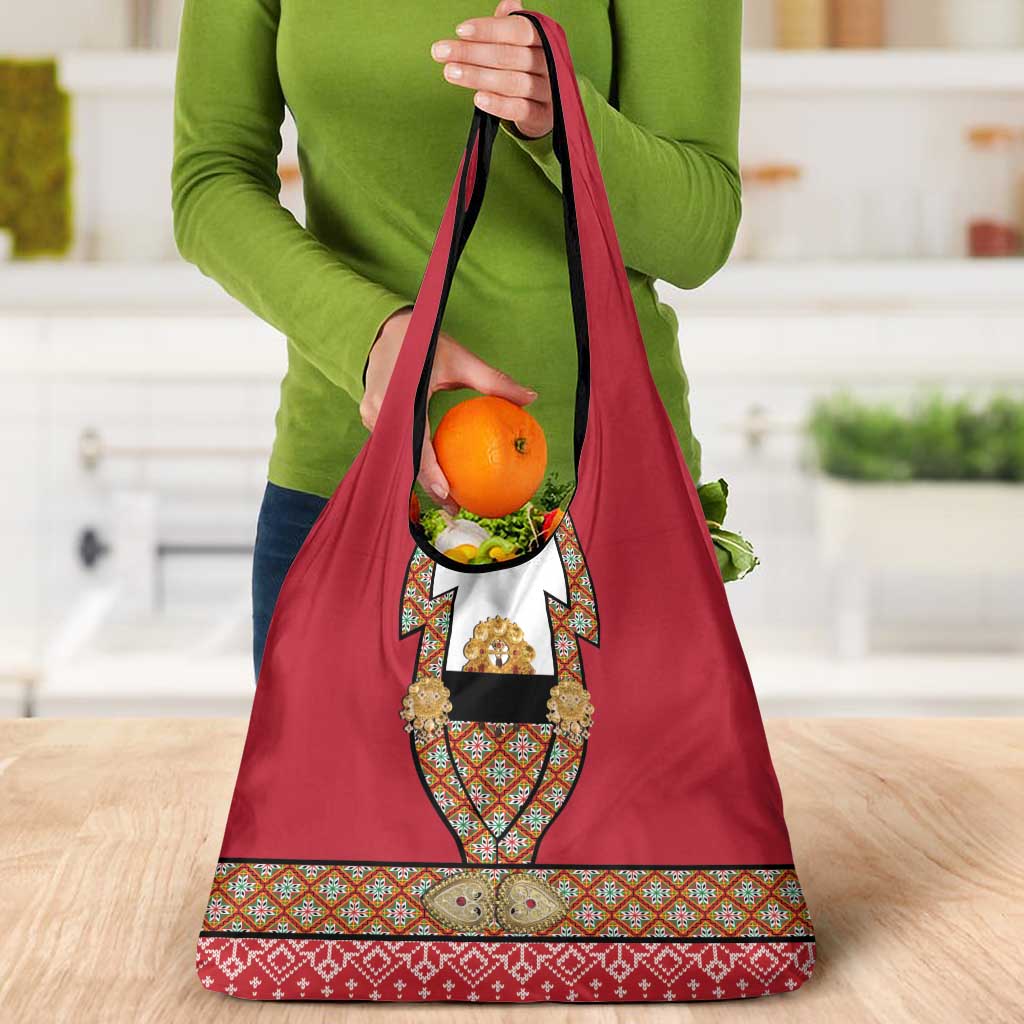 Norway Constitution Day Grocery Bag Norwegian bunads