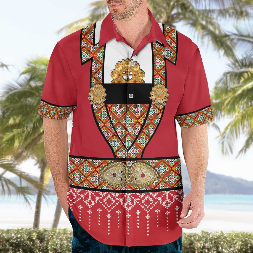 Norway Constitution Day Hawaiian Shirt Norwegian bunads