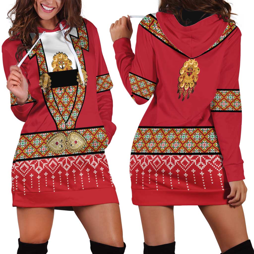 Norway Constitution Day Hoodie Dress Norwegian bunads